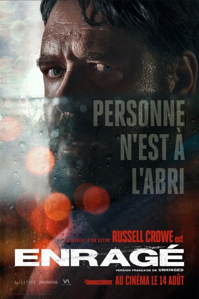 L'affiche du film Enragé