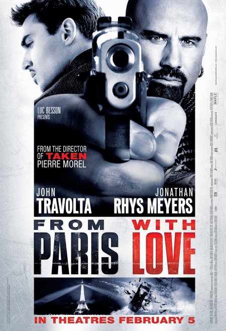 L'affiche du film From Paris with Love