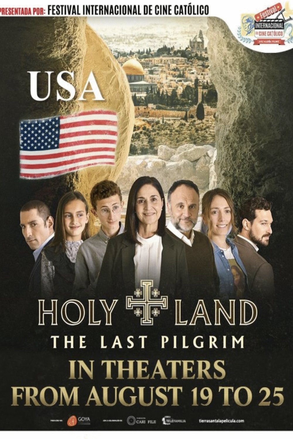 L'affiche du film Holy Land. The Last Pilgrim