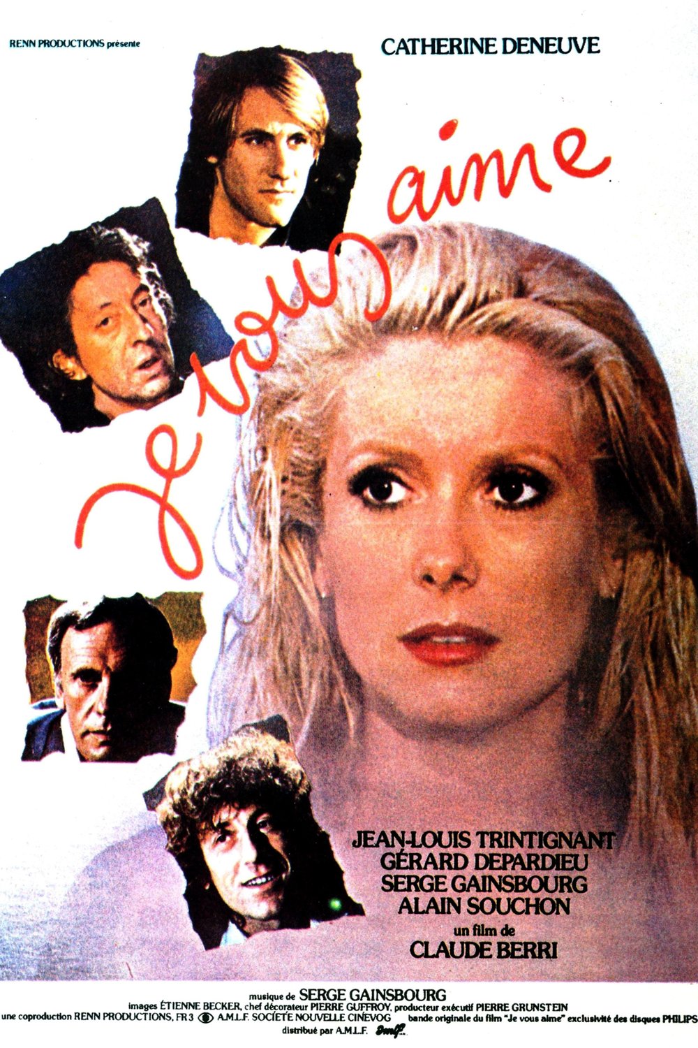 L'affiche du film Je vous aime