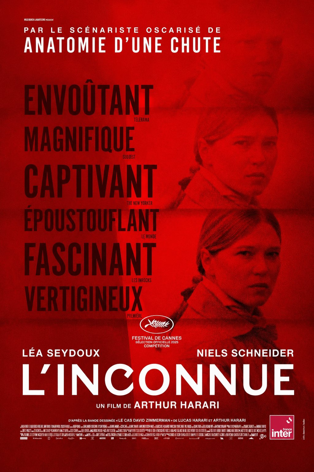 L'affiche du film L'inconnue [2026]