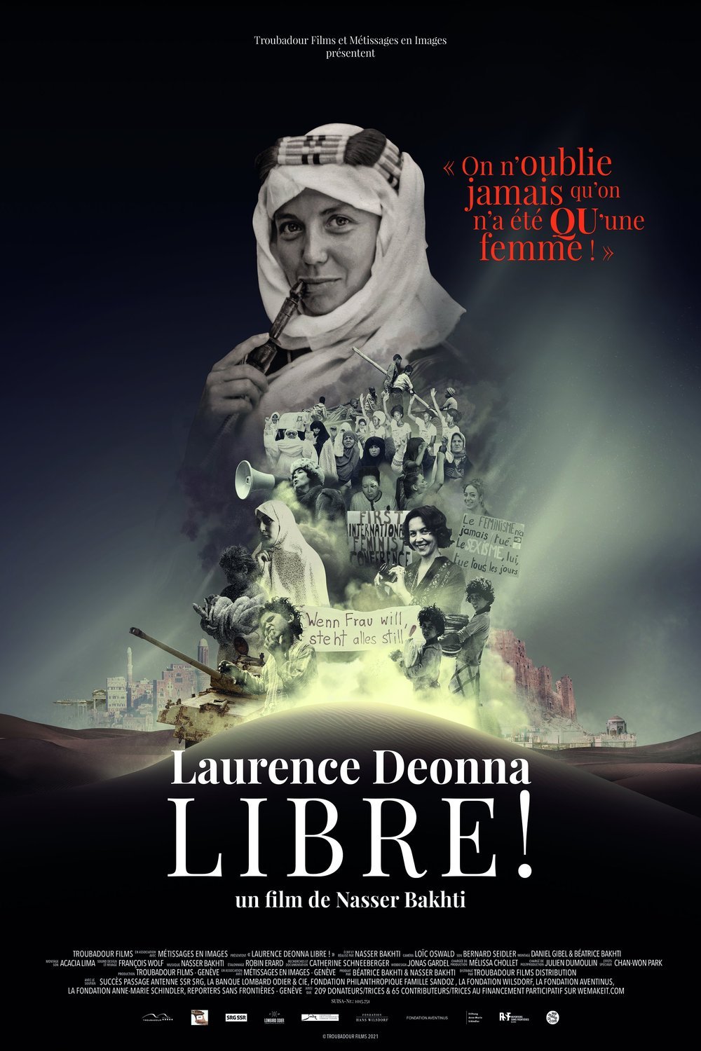 L'affiche du film Laurence Deonna libre!