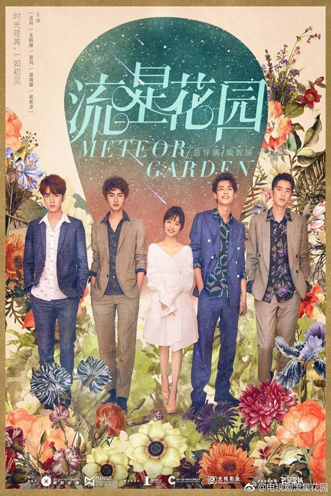 L'affiche originale du film Meteor Garden en mandarin