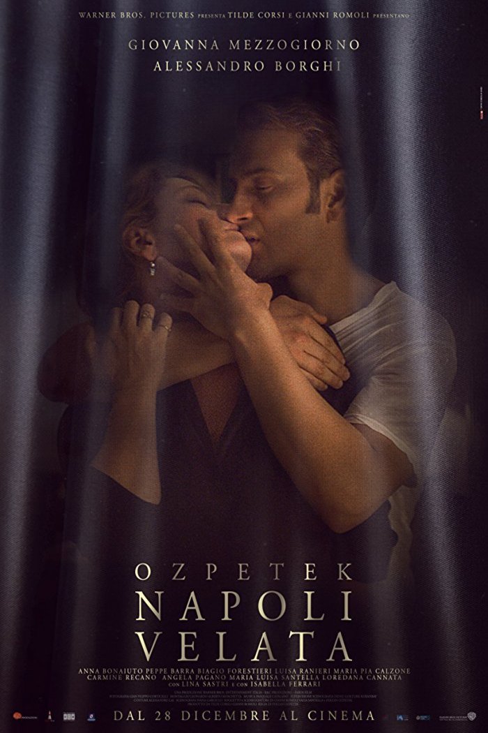 Italian poster of the movie Napoli velata