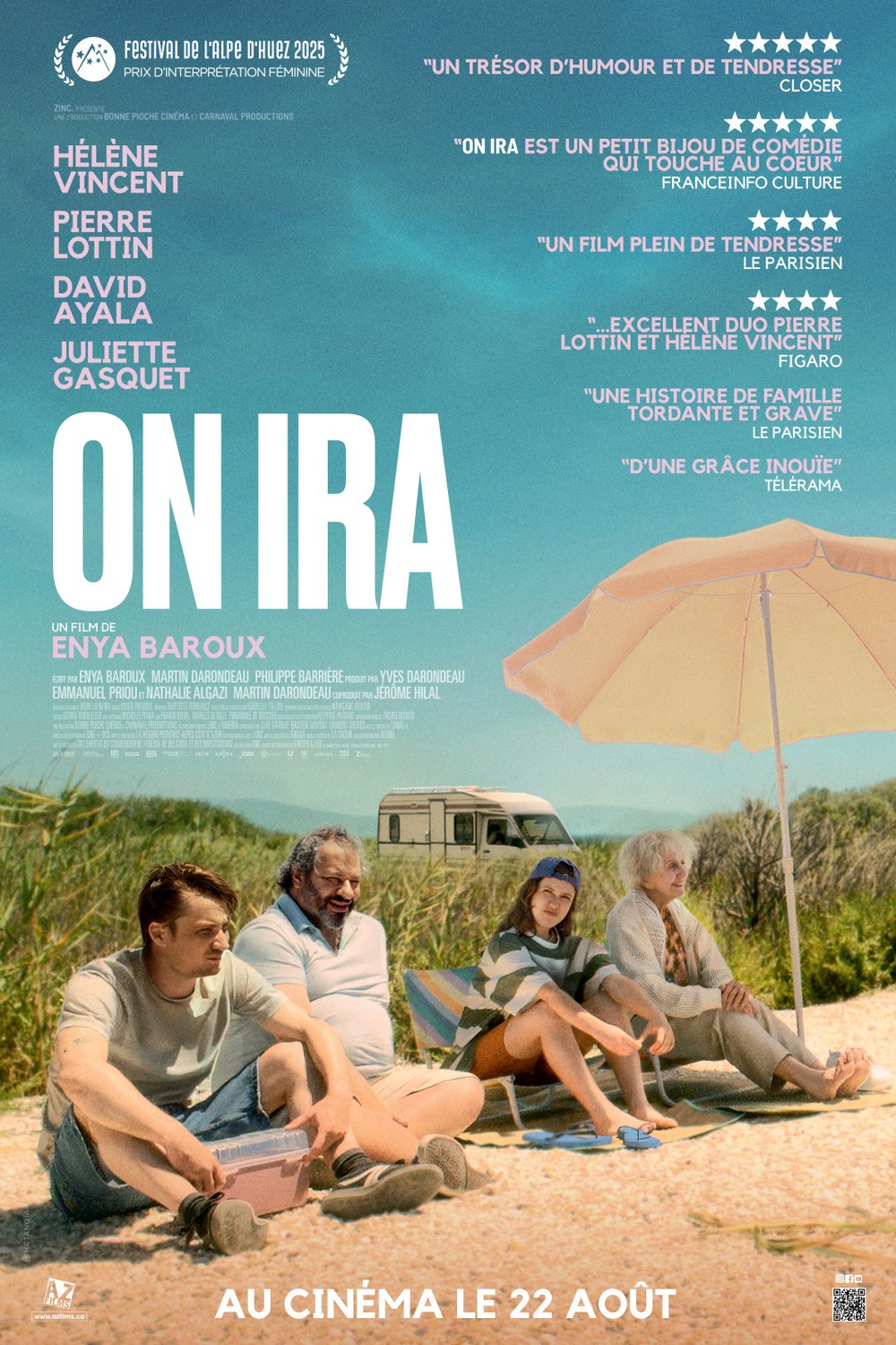 L'affiche du film On ira [2025]