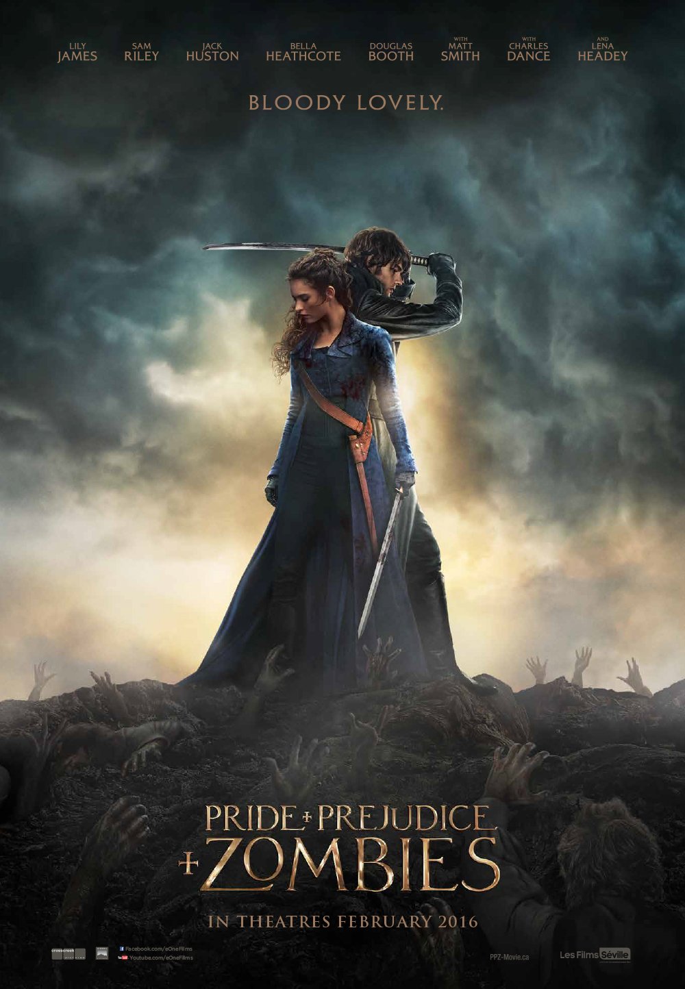 Poster of the movie Pride and Prejudice and Zombies