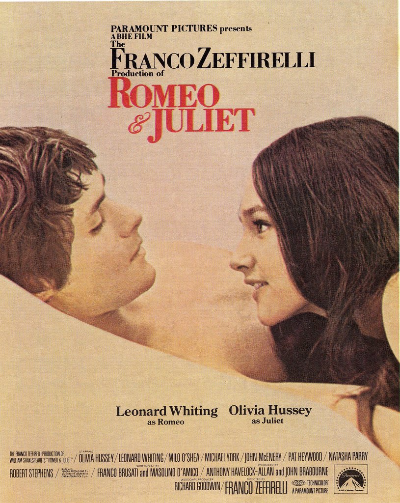 L'affiche du film Romeo e Giulietta