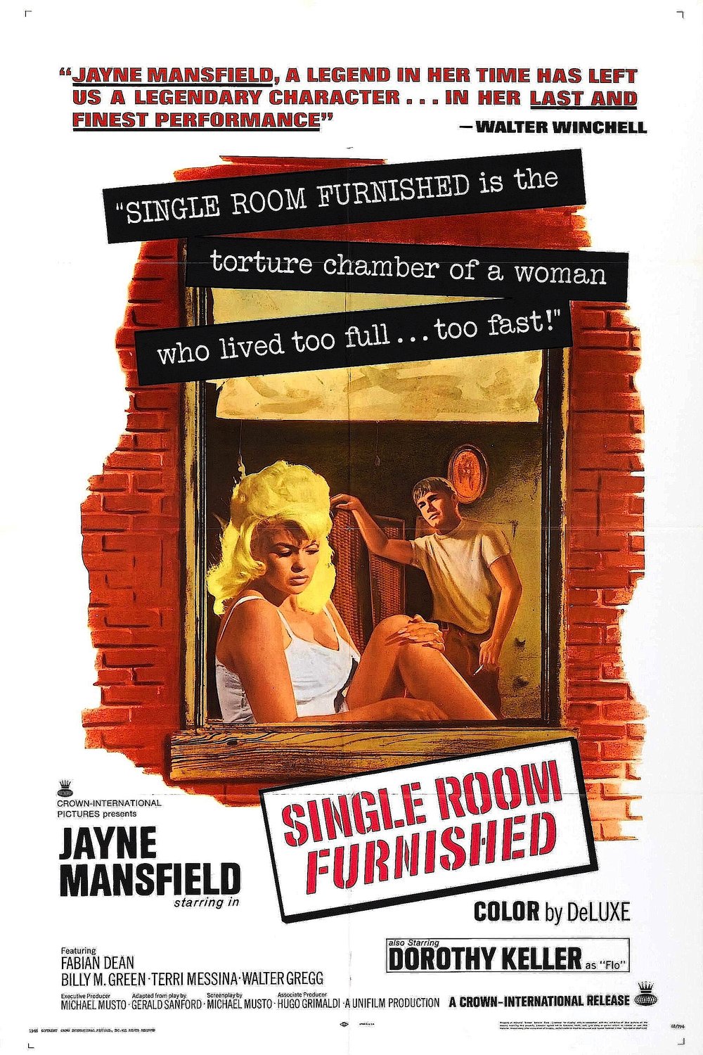 L'affiche du film Single Room Furnished