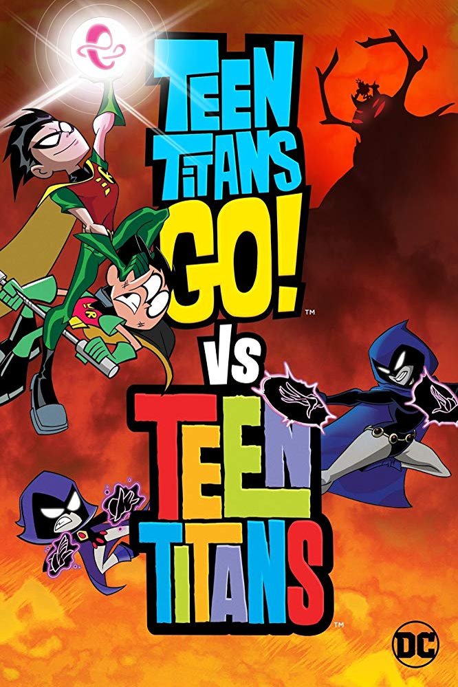 L'affiche du film Teen Titans Go! Vs. Teen Titans