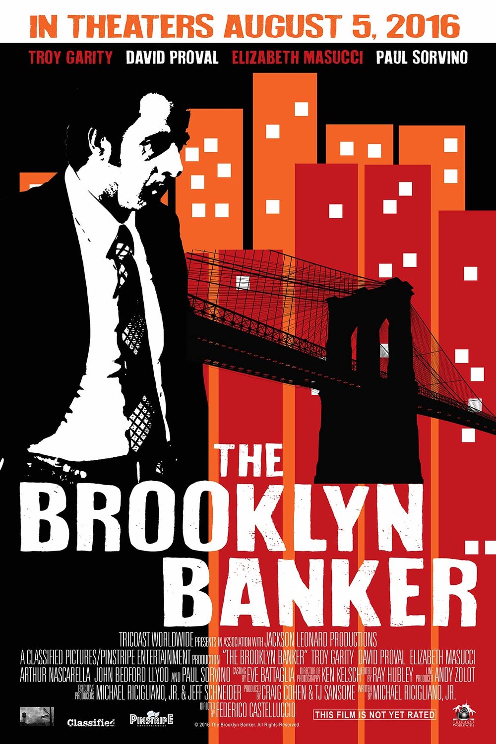 L'affiche du film The Brooklyn Banker