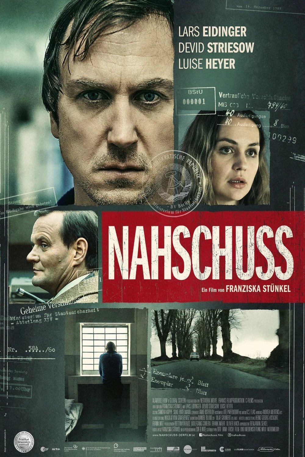 German poster of the movie Nahschuss