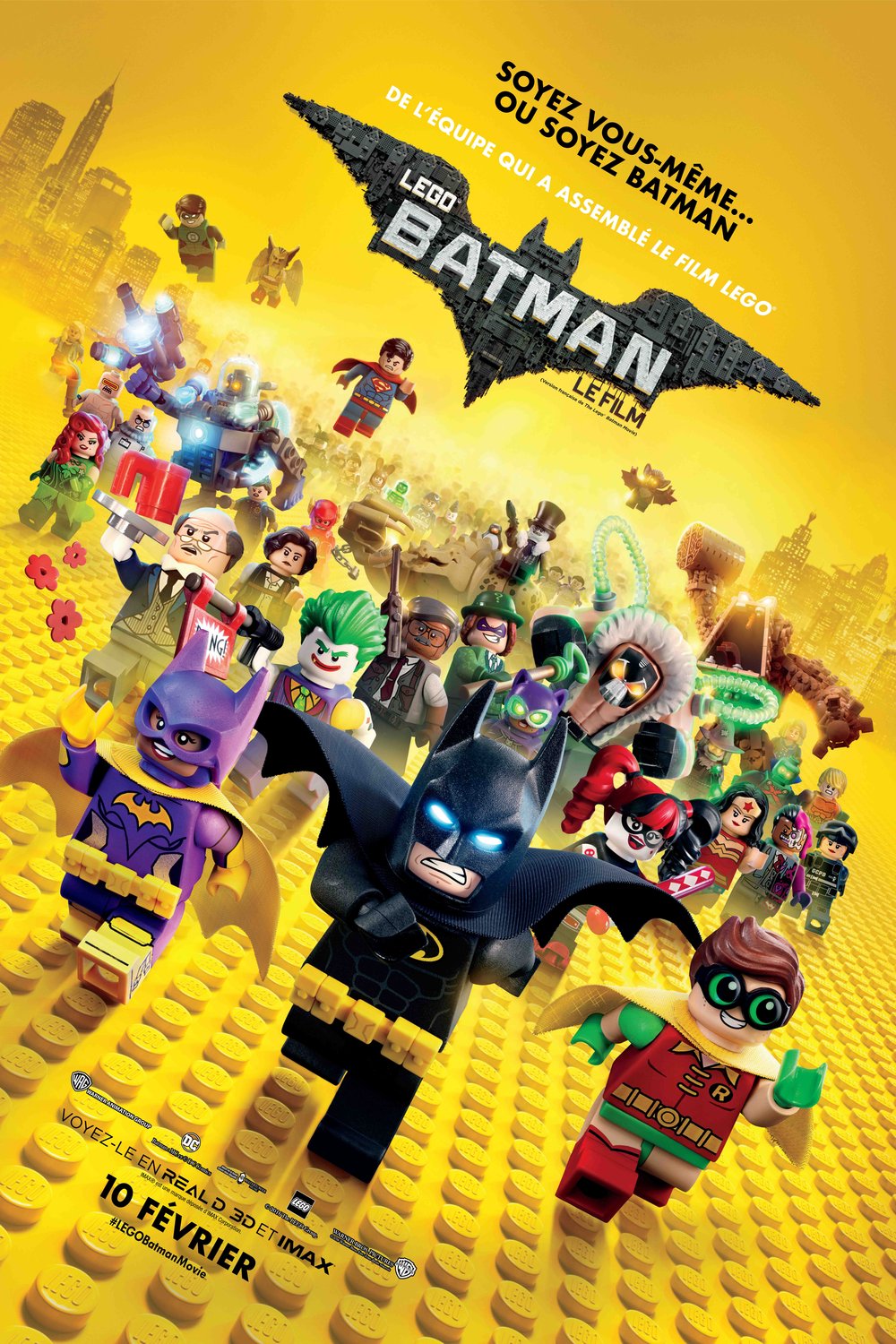 L'affiche du film The Lego Batman Movie