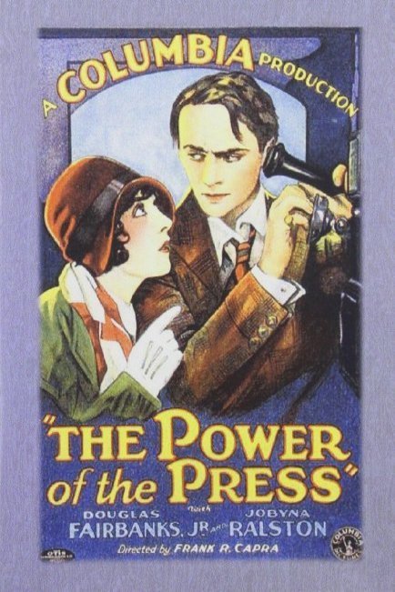 Poster of the movie The Power of the Press [1928]