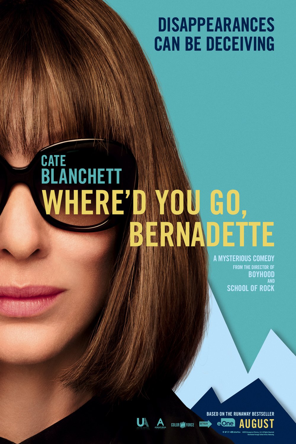 L'affiche du film Where'd You Go, Bernadette [2019]