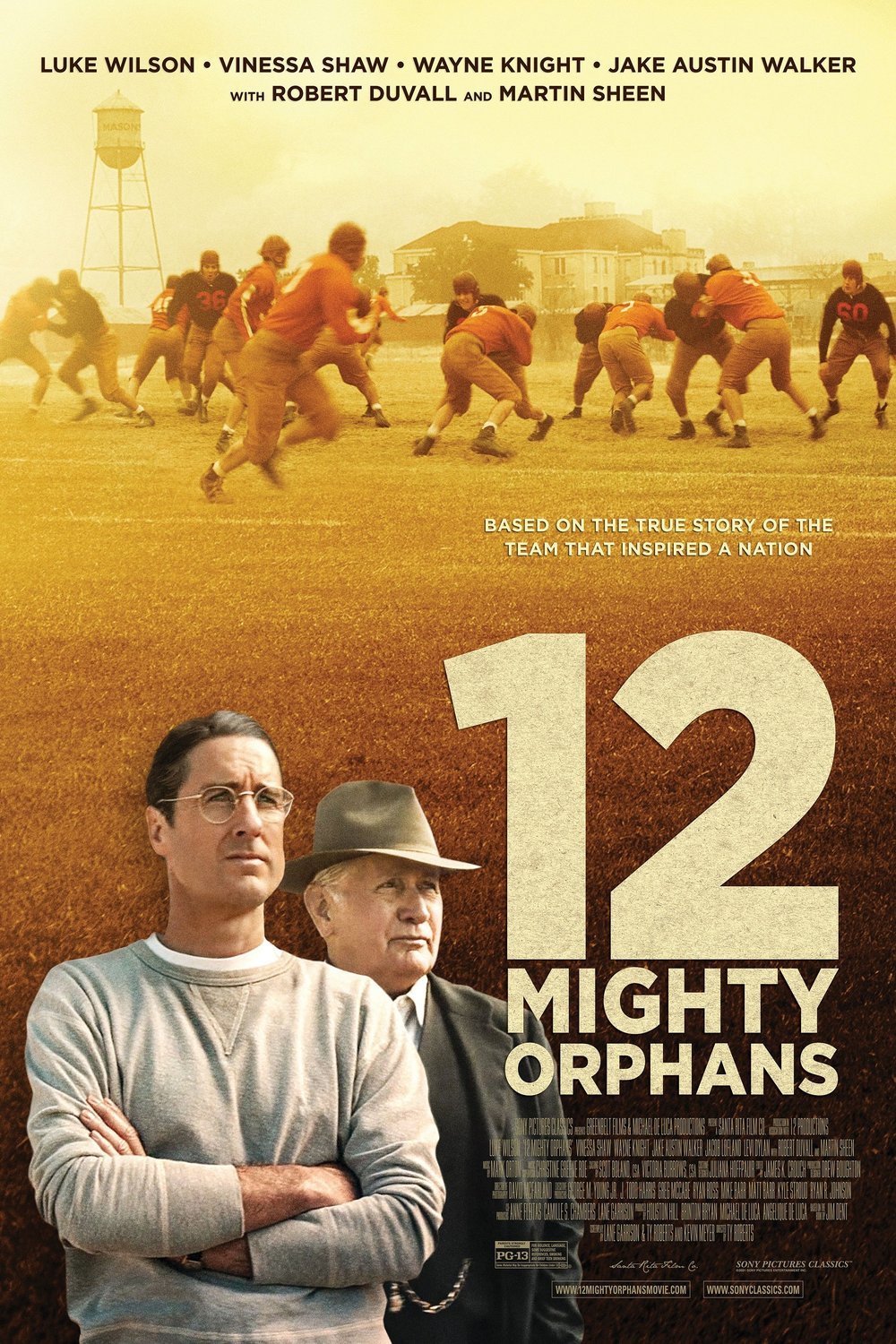 L'affiche du film 12 Mighty Orphans