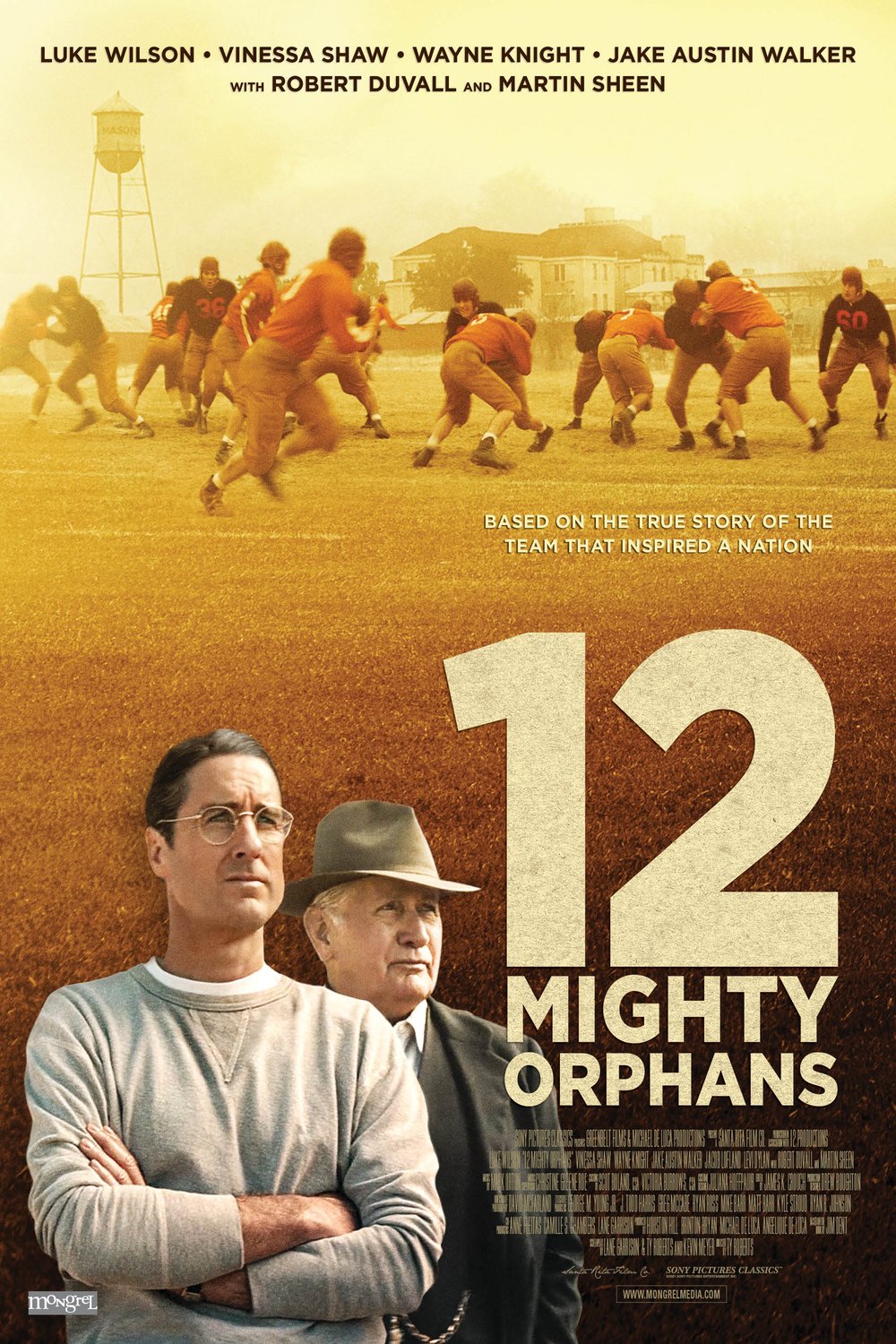 L'affiche du film 12 Mighty Orphans [2021]