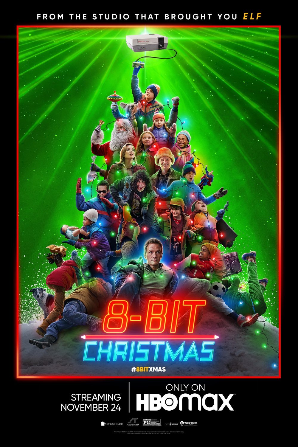 L'affiche du film 8-bit Christmas [2021]