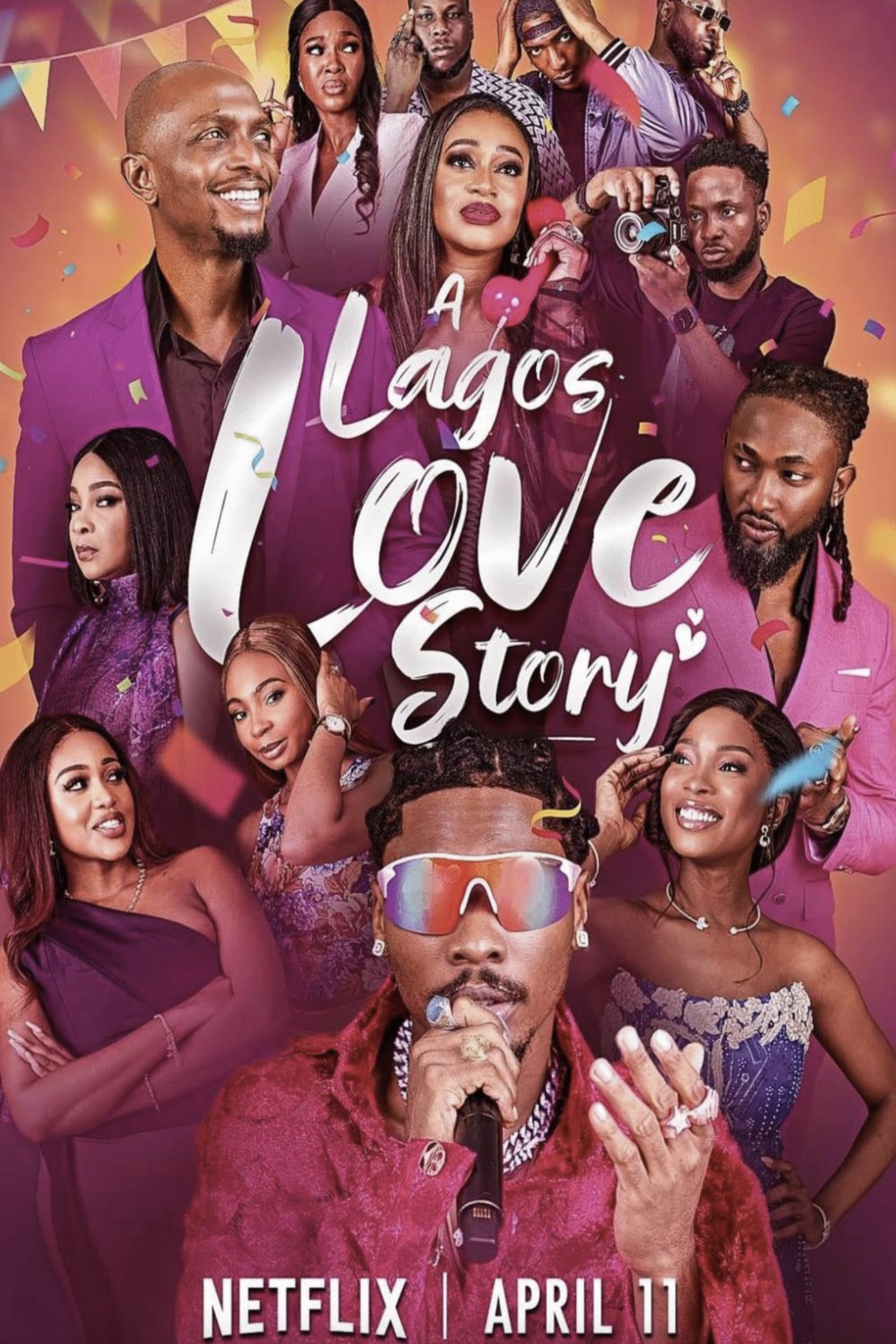 L'affiche du film A Lagos Love Story [2025]