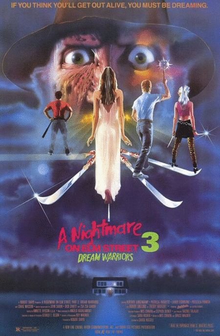 L'affiche du film A Nightmare on Elm Street 3: Dream Warriors