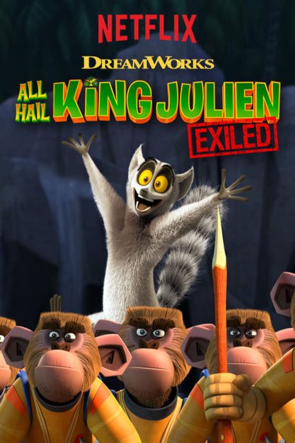 Poster of the movie All Hail King Julien: Exiled