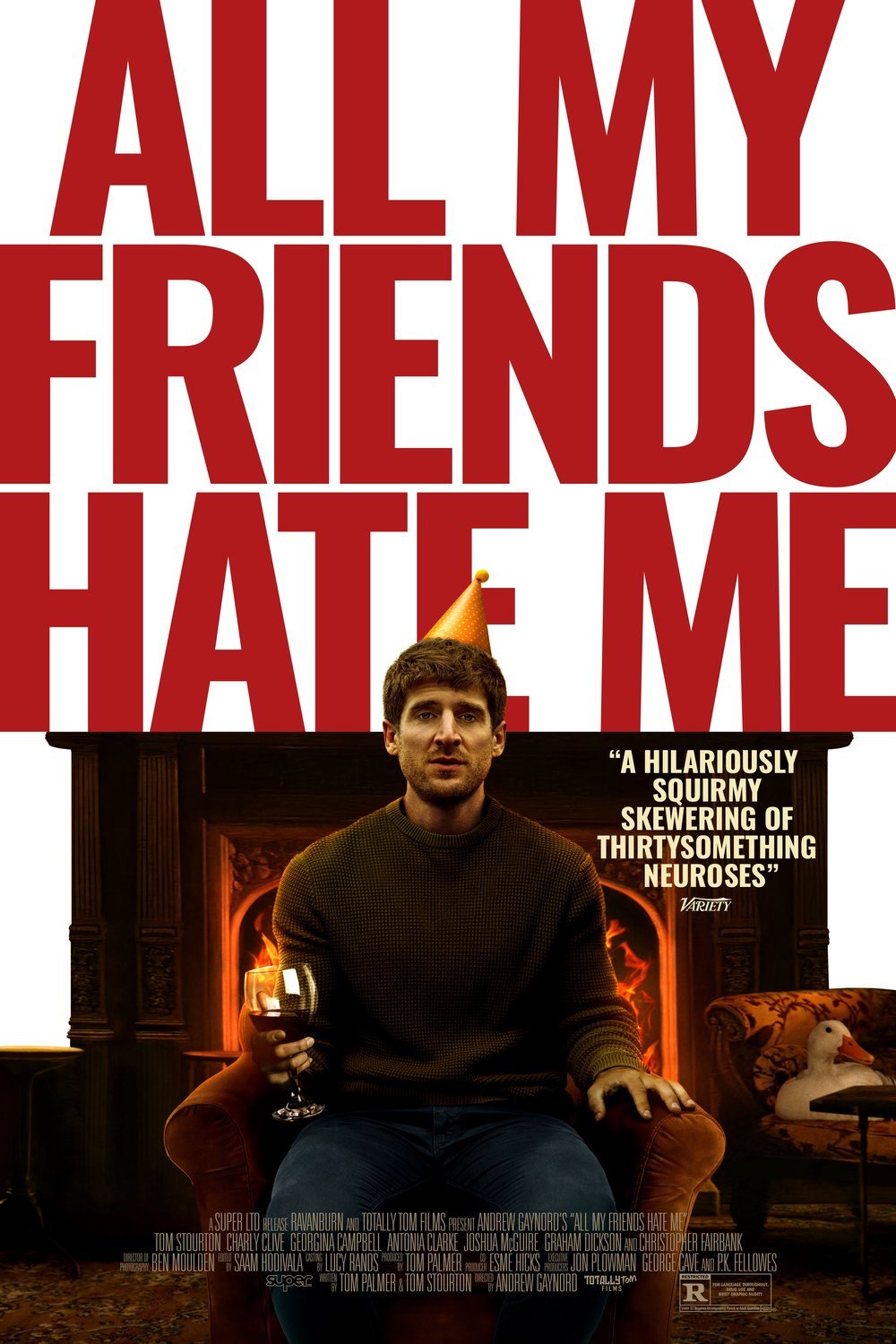 L'affiche du film All My Friends Hate Me [2021]