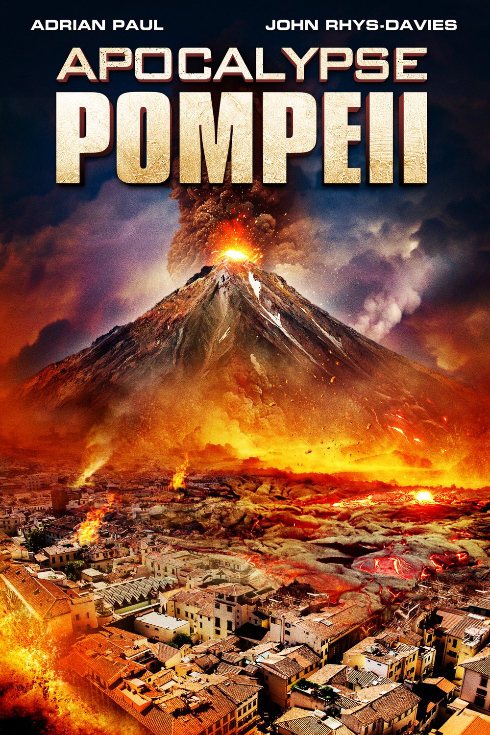 L'affiche du film Apocalypse Pompeii