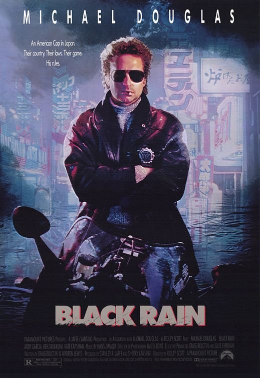 L'affiche du film Black Rain