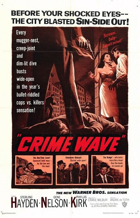 L'affiche du film Crime Wave