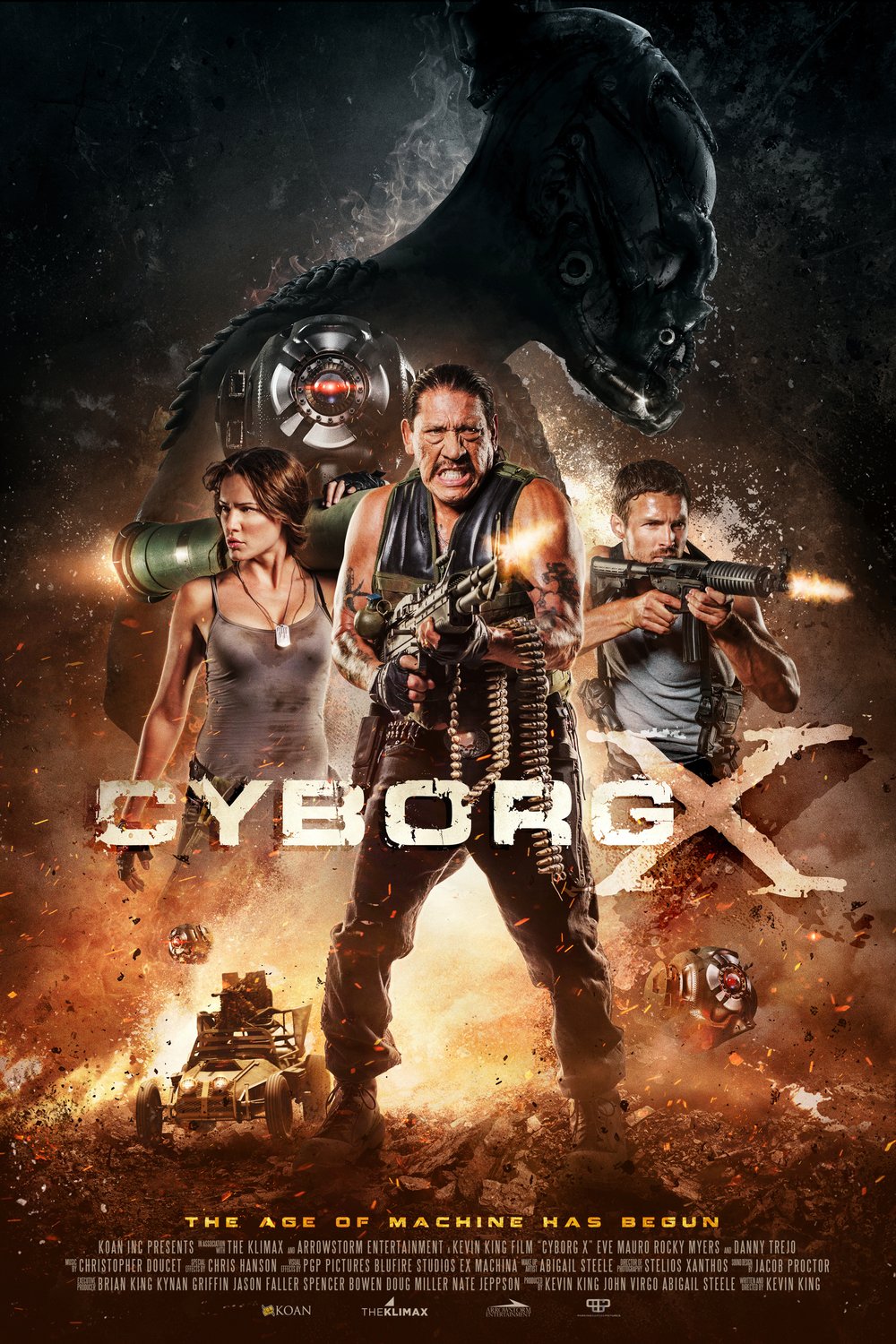L'affiche du film Cyborg X