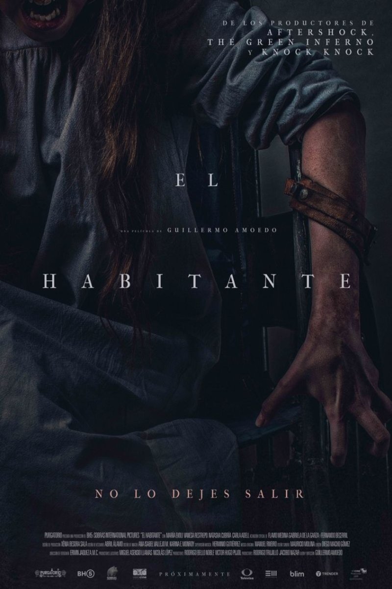 Spanish poster of the movie El habitante
