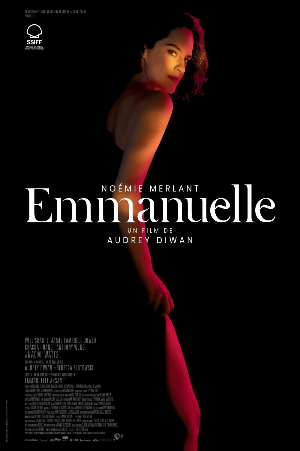 L'affiche du film Emmanuelle [2024]