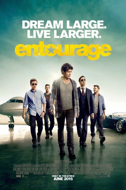 L'affiche du film Entourage