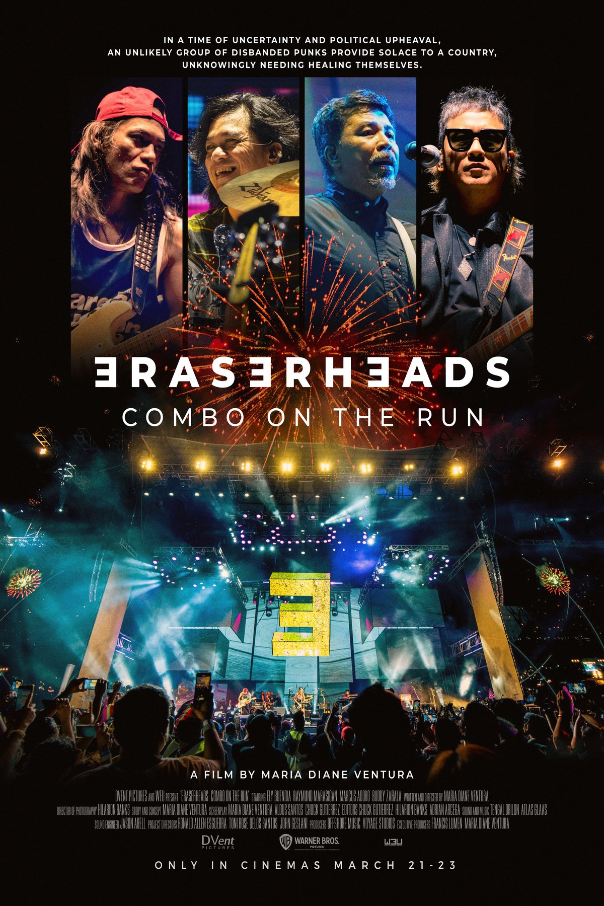 L'affiche du film Eraserheads: Combo on the Run [2025]