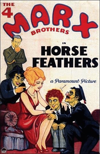 L'affiche du film Horse Feathers