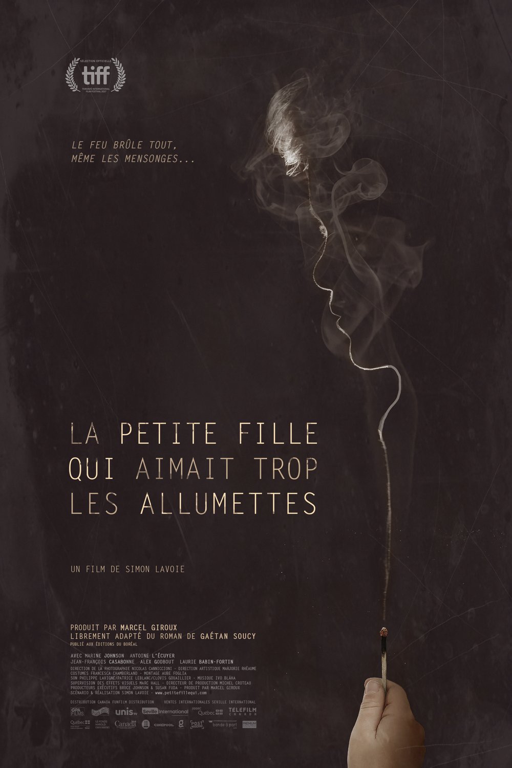 L'affiche du film La Petite fille qui aimait trop les allumettes