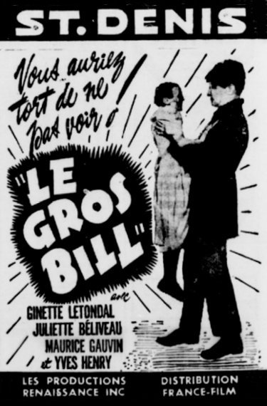 L'affiche du film Big Bill [1949]