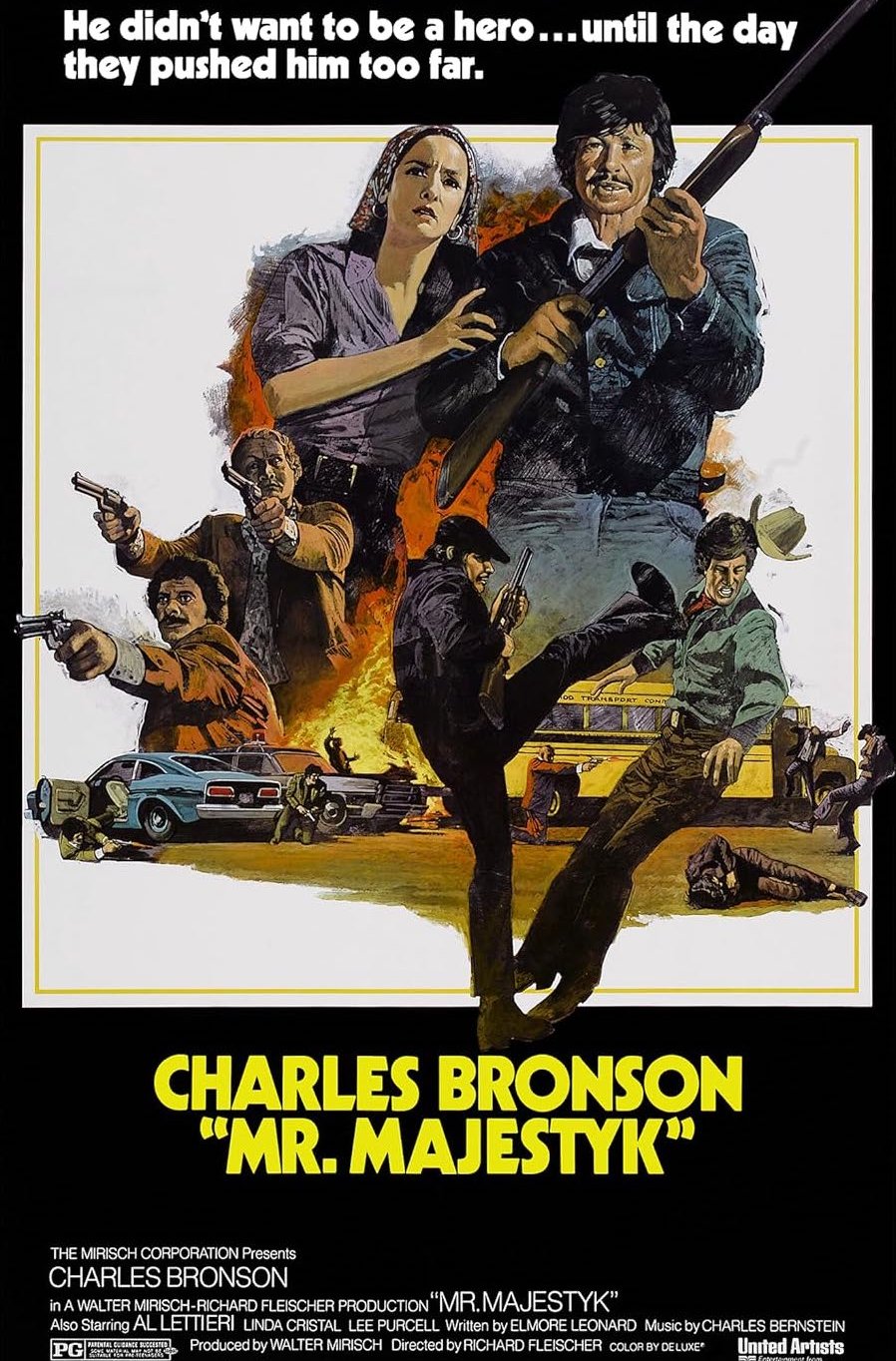 L'affiche du film Mr. Majestyk