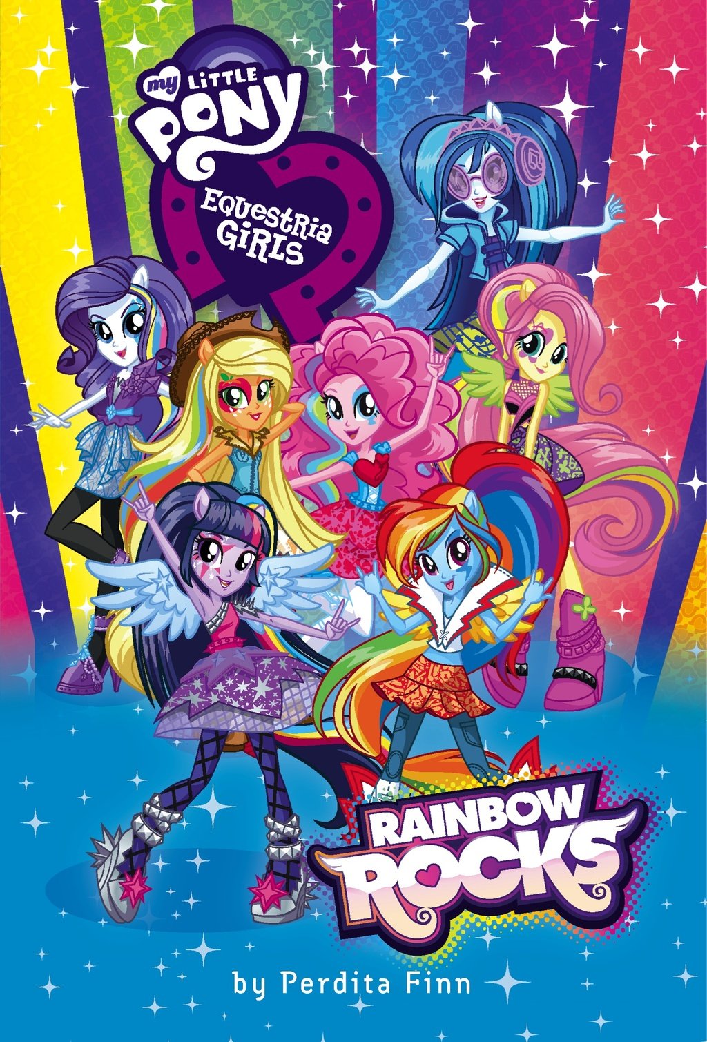 L'affiche du film My Little Pony: Equestria Girls - Rainbow Rocks [2014]