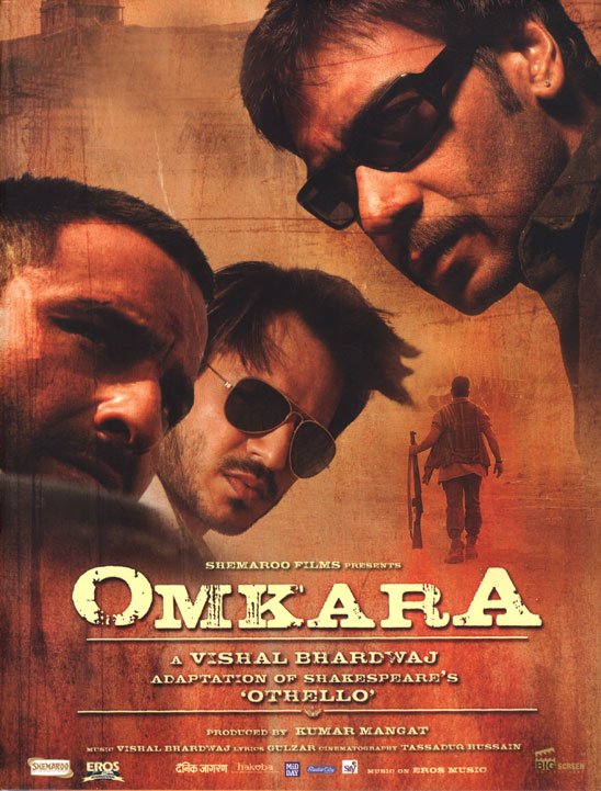 L'affiche originale du film Omkara en Hindi