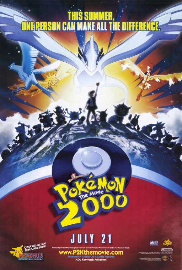Poster of the movie Pokémon: The Movie 2000