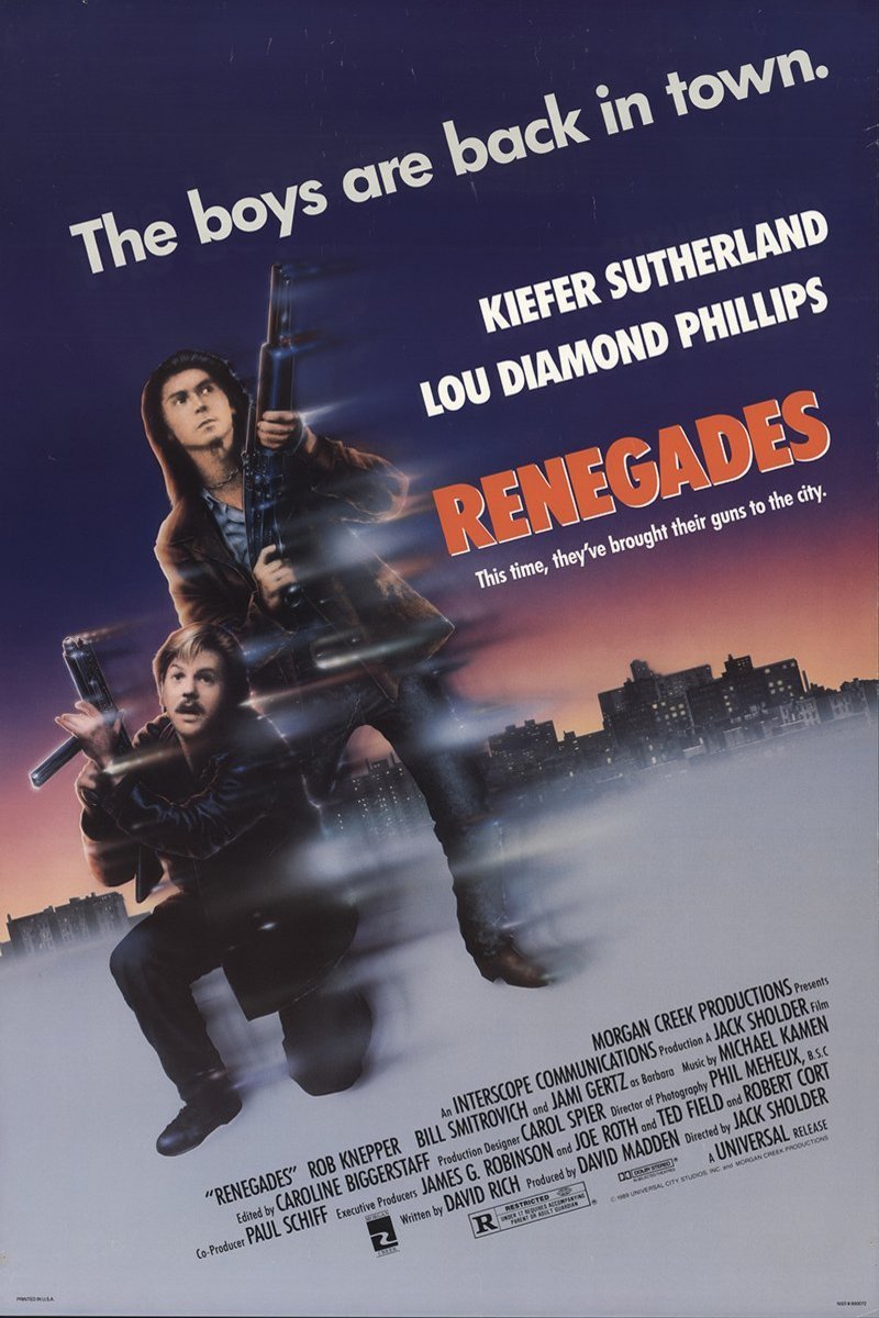 L'affiche du film Renegades