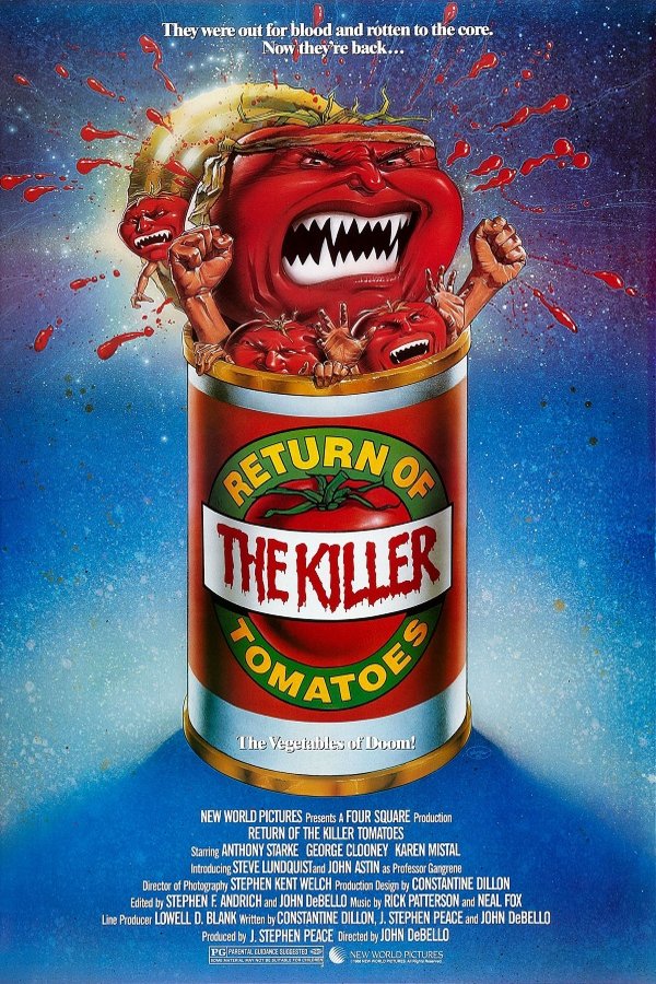 L'affiche du film Return of the Killer Tomatoes!