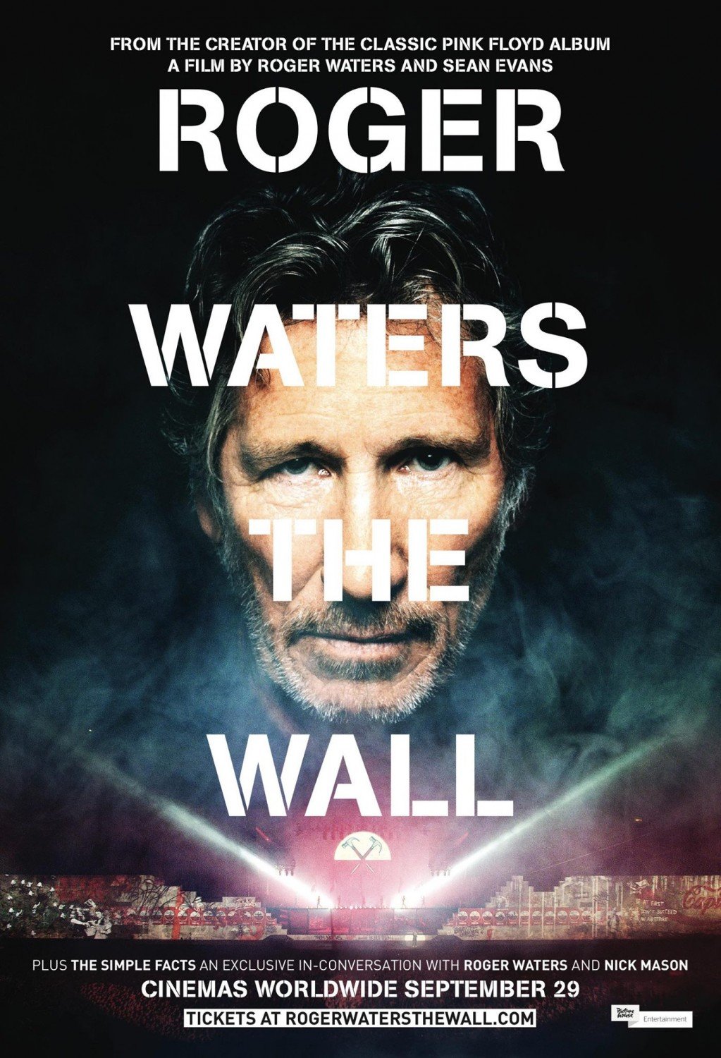 L'affiche du film Roger Waters the Wall