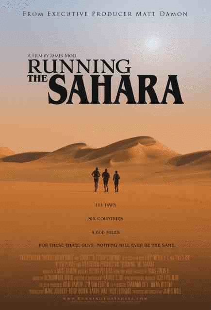L'affiche du film Running the Sahara