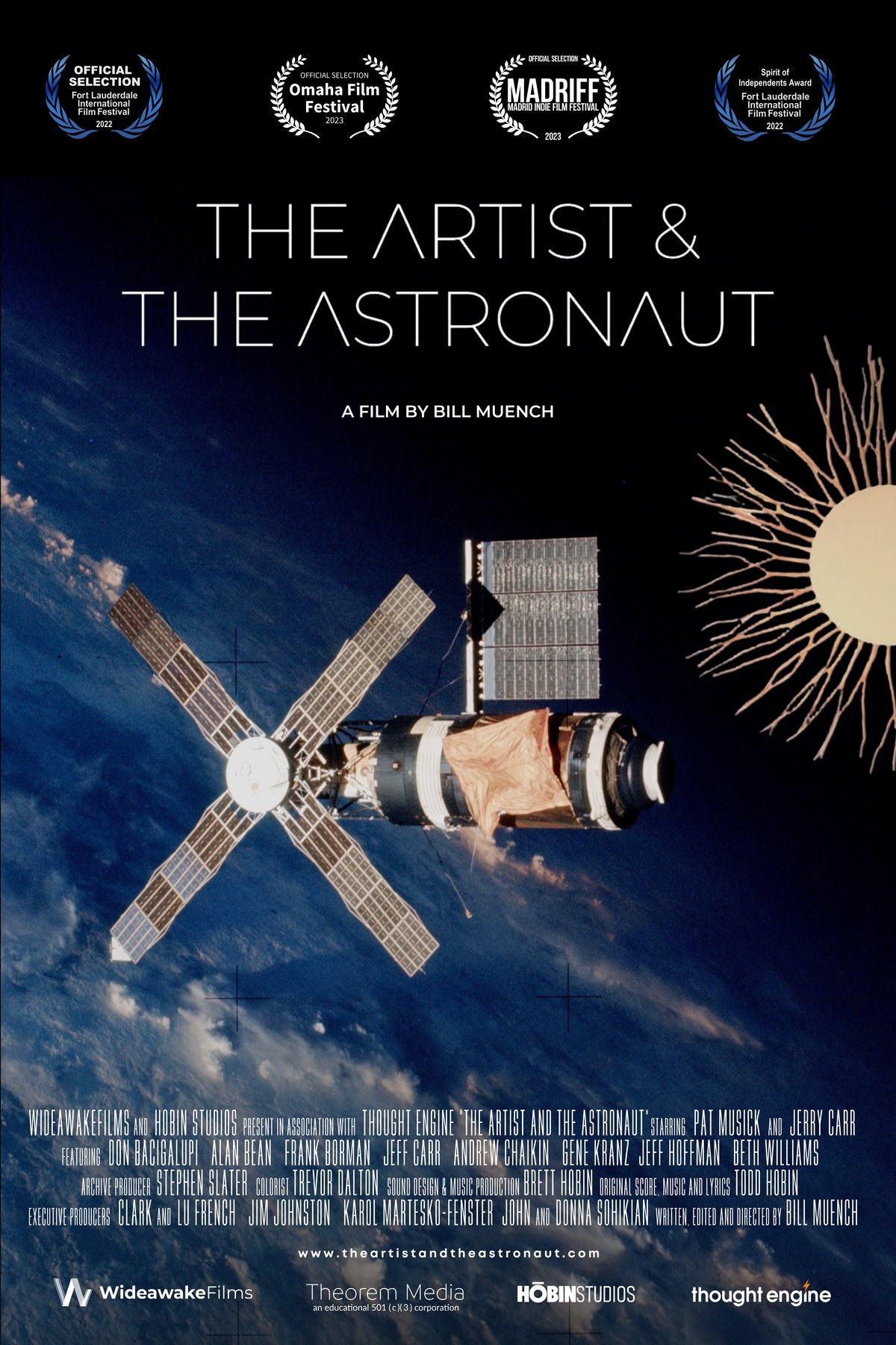 Poster of the movie The Artist & the Astronaut [2022]