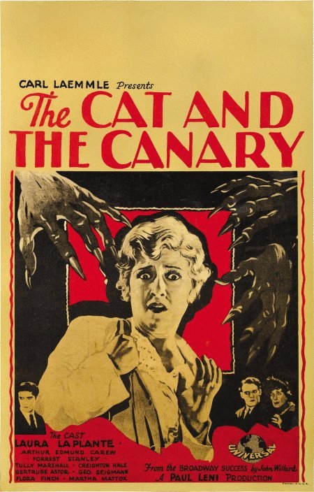 Poster of the movie The Cat and the Canary [1927]