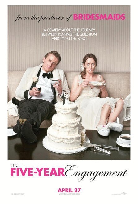 L'affiche du film The Five-Year Engagement