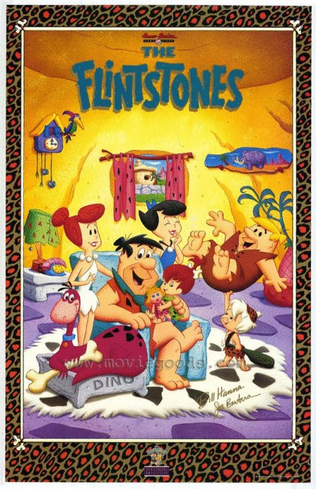 L'affiche du film The Flintstones