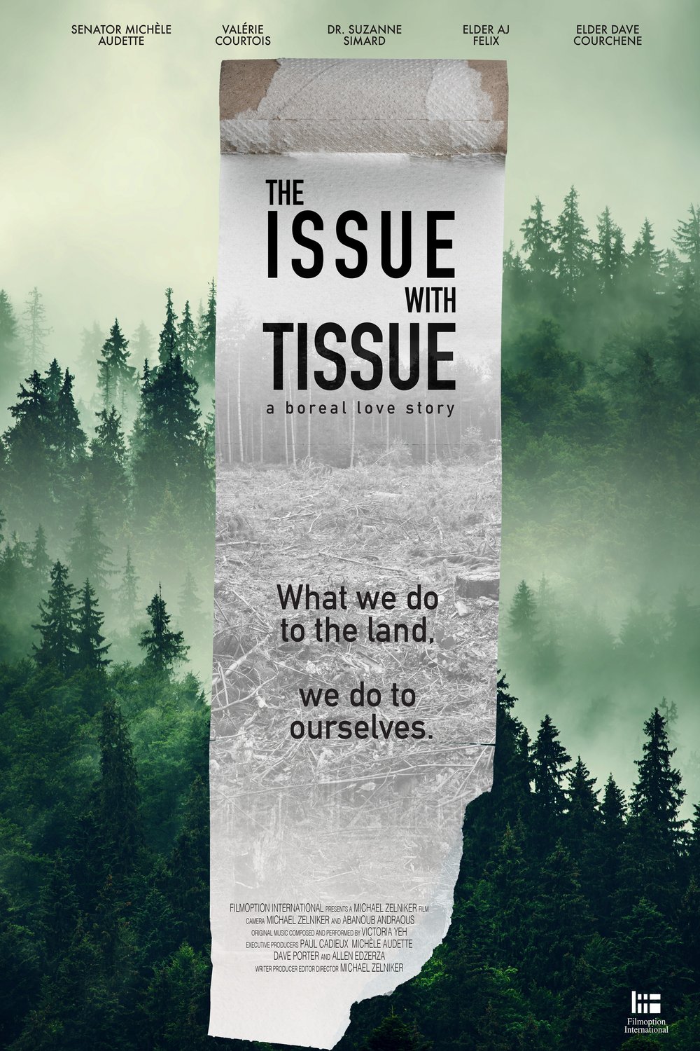 L'affiche du film The Issue with Tissue - A boreal love story [2022]