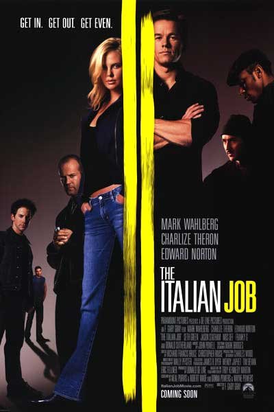 L'affiche du film The Italian Job